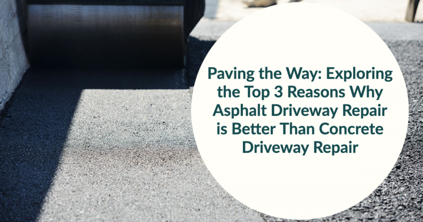 asphalt driveway repair