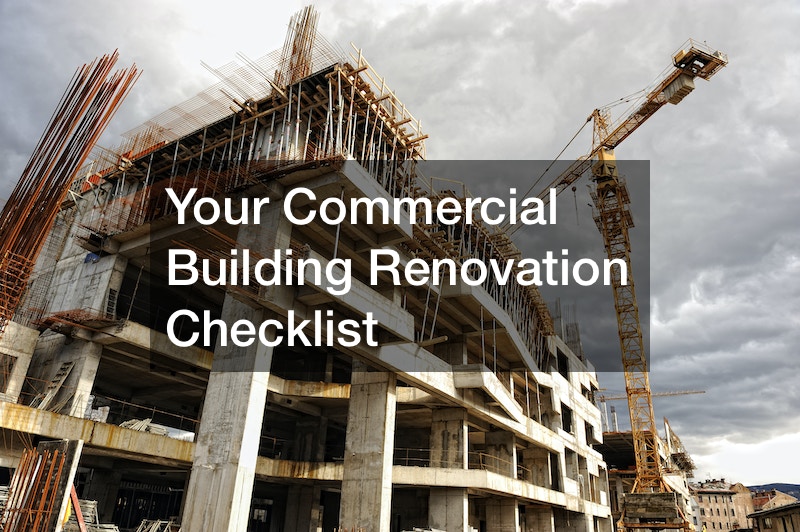 Your Commercial Building Renovation Checklist