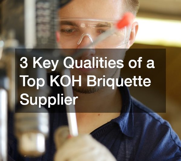 3 Key Qualities of a Top KOH Briquette Supplier